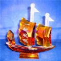 Crystal Sailing ship(16-024)