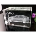 3D Laser Crystal Car