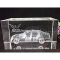 3D Laser Crystal Car