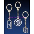 3D Laser Crystal Keychain(1-074)