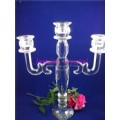 beautiful crystal candleholder(5-036)