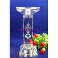 3D Laser Crystal Candlestick