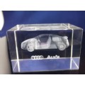 3D Laser Crystal Car