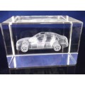 3D Laser Crystal Car