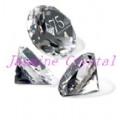 crystal diamond paperweight