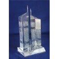 Crystal building model